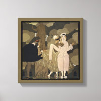 Art déco vintage, surprise par George Barbier