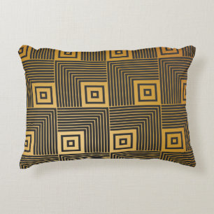 Art Deco Vintage Wallpaper Pattern Accent Pillow