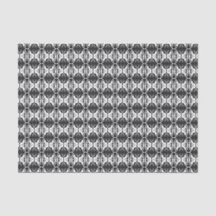 Art Deco wallpaper pattern - black and white Tissue Paper