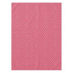 Art Deco wave pattern - red and fuchsia Tablecloth