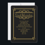 ART DECO wedding or party  invite print card<br><div class="desc">ART DECO Gatsby  wedding or party  invite  print</div>