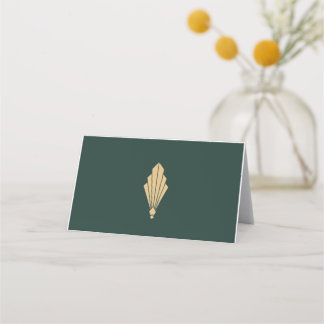 Art Deco Wedding Place Cards 