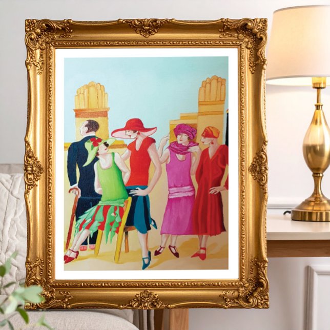 Art Deco Women Poster (Creator Uploaded)