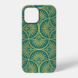 Art decor pattern. Vintage wallpaper. Japanese or iPhone 12 Case