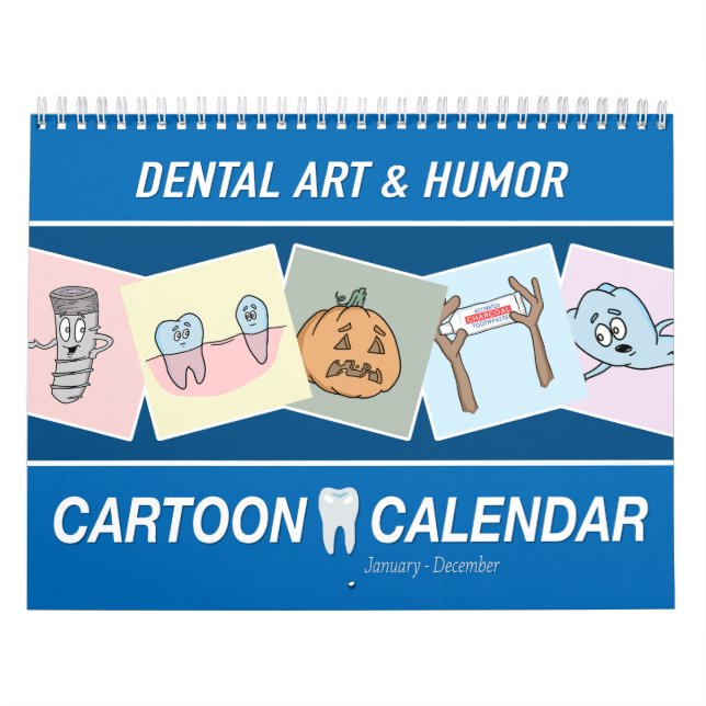Art dentaire et Humour Calendrier annuel (Protection)