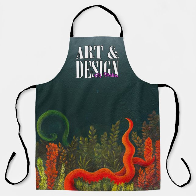 Art & Design by Sasha Apron (Front)