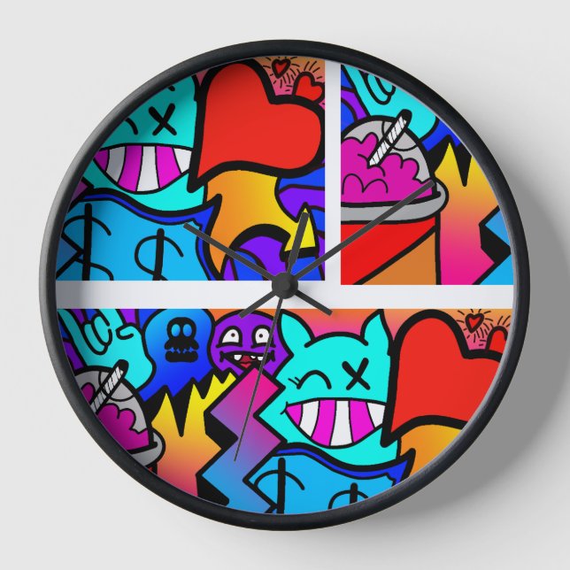 art design clock (Front)