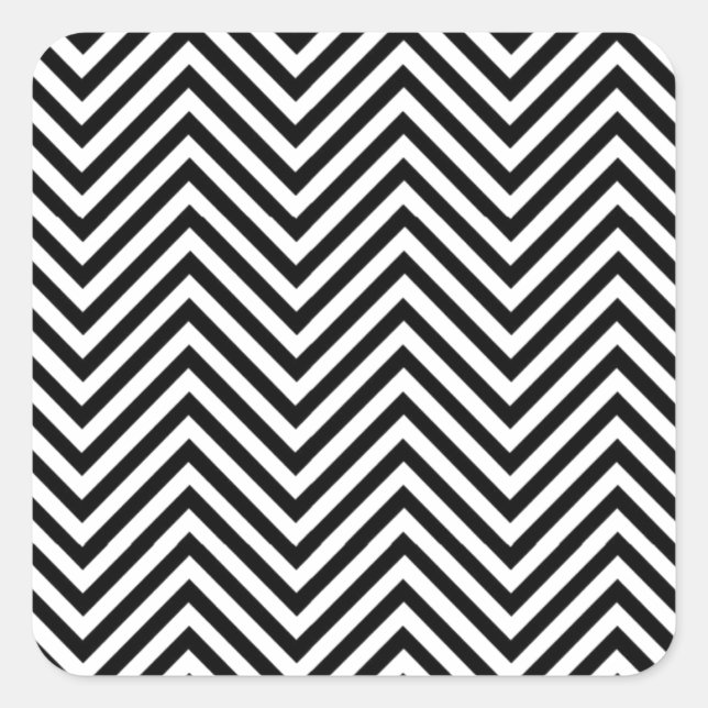 Art Design Patterns Modern classic tiles Beautiful Square Sticker (Front)