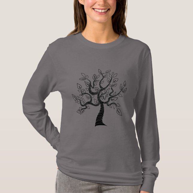 Art Design Tree T-Shirt (Front)