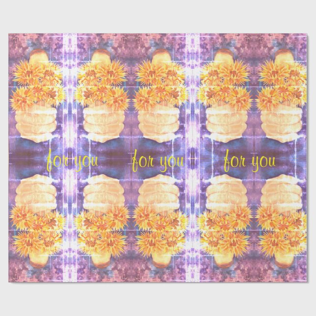 Art Design wrapping paper For you (Flat)