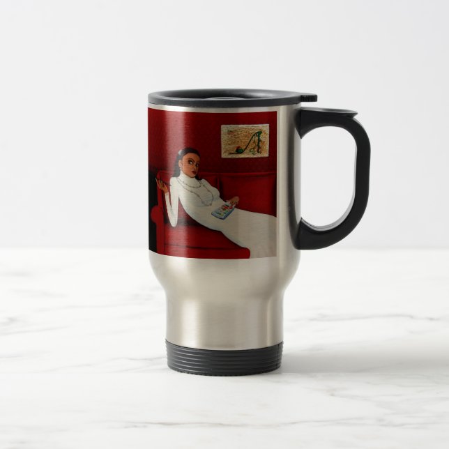 "Art Diva" Travel Mug (Right)