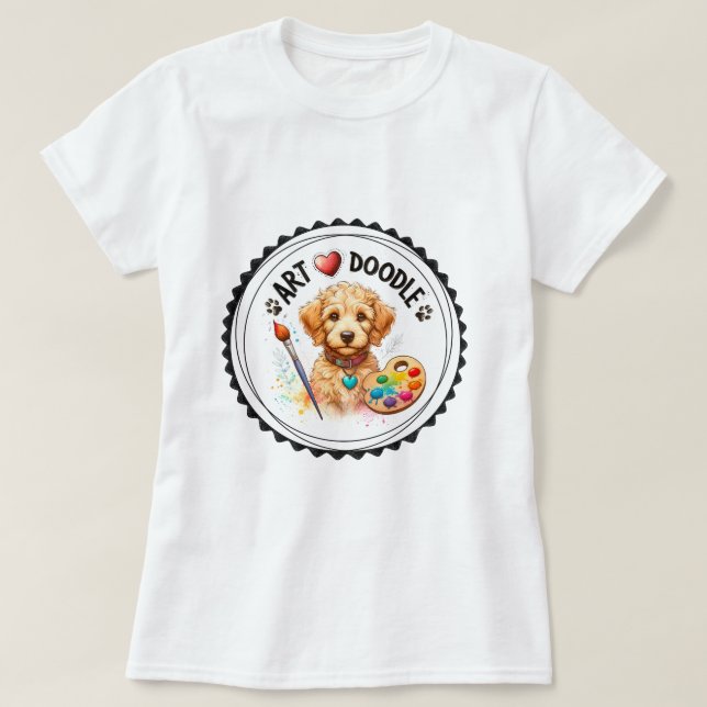 Art Doodle T-Shirt (Design Front)