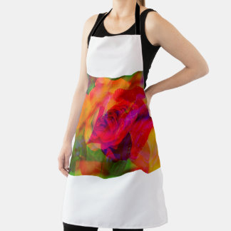 art du bug sur tablier de rose