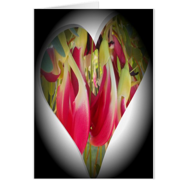 Art du coeur floral (Devant)