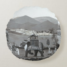 Art du patrimoine indien Imprimer Coussin