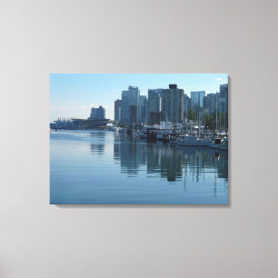 Art du port de Vancouver Imprimer toile d'art mari
