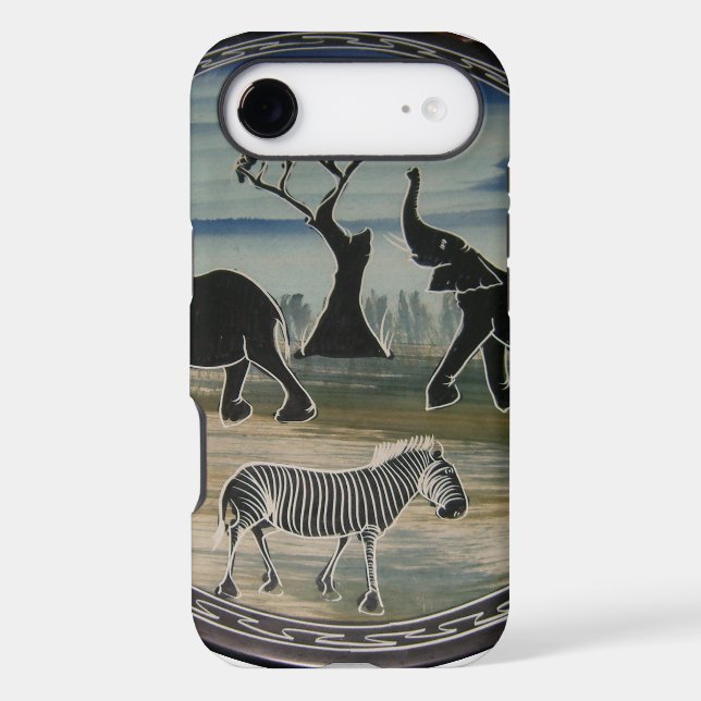 Art Eléphant Africain (Verso)