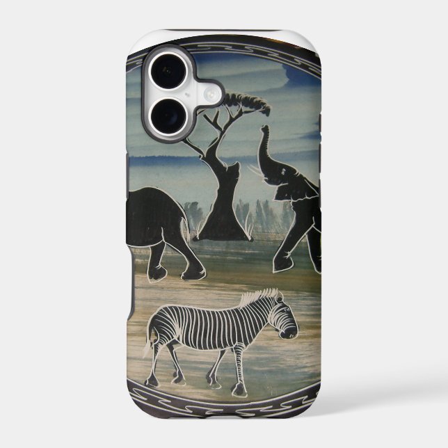 Art Eléphant Africain (Verso)