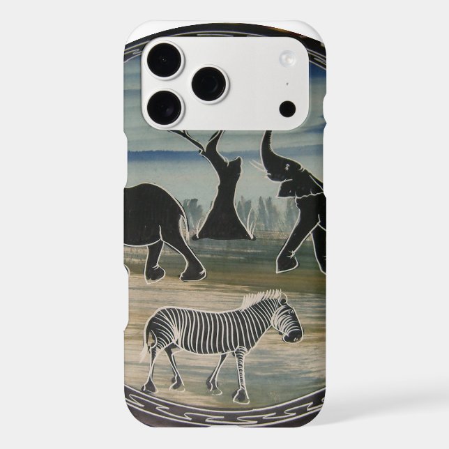 Art Eléphant Africain (Verso)