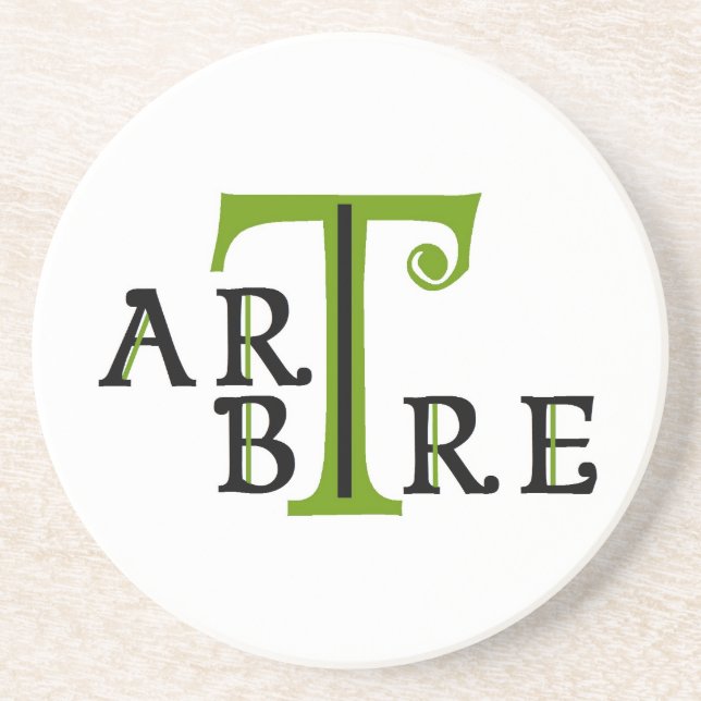 Art en arbre artree coaster (Front)