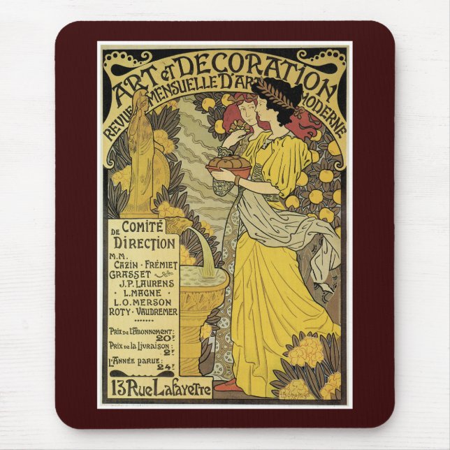 Art et decoration mouse pad (Front)