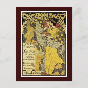 Art et Decoration Postcard