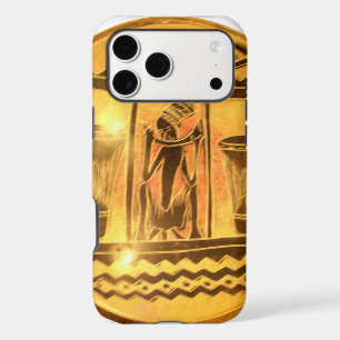 Art Ethnique Africain d'or Imprimer