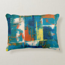 Art Expressionism Accent Pillow
