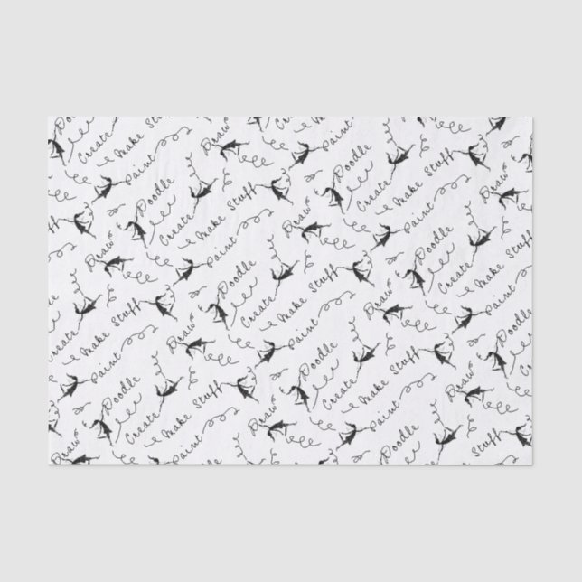 Art Fairies At Work Tissue Paper (Front)
