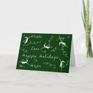 Art Fairies Happy Holidays Holiday Card