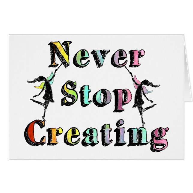 Art Fairies: Never Stop Creating (Front Horizontal)