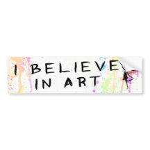 Art Fairy: I Believe In Art Watercolor