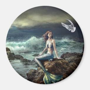 Art Fantastique Conte de Fées Sirène Aimant