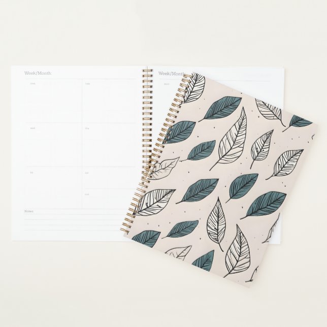 Art feuille Boho (Devant avec enveloppe)