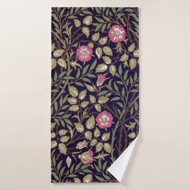 Art floral Nouveau de Briar doux de William Morris (Serviette de bain)