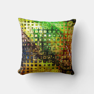 art floral ornament grunge backgroundgraphic,grung throw pillow
