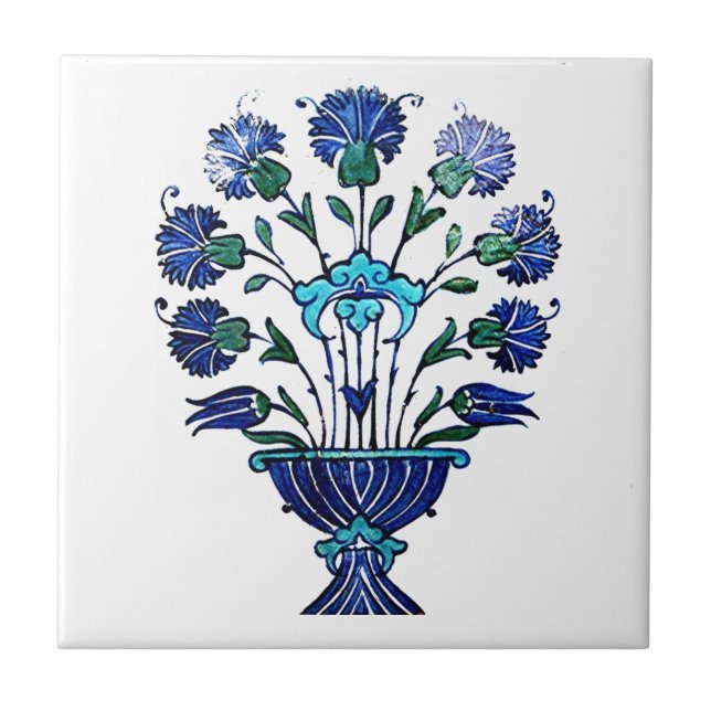 Art- Floral Tile (Front)