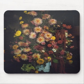 Art Floral Vase Bouquet Mouse Pad