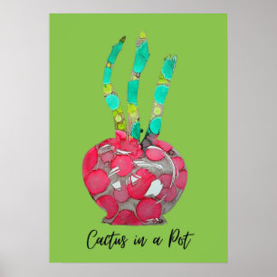 Art flower Poster