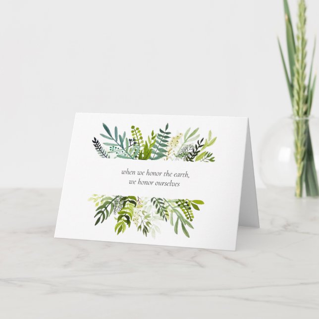 Art for Charity greeting Card (Front)