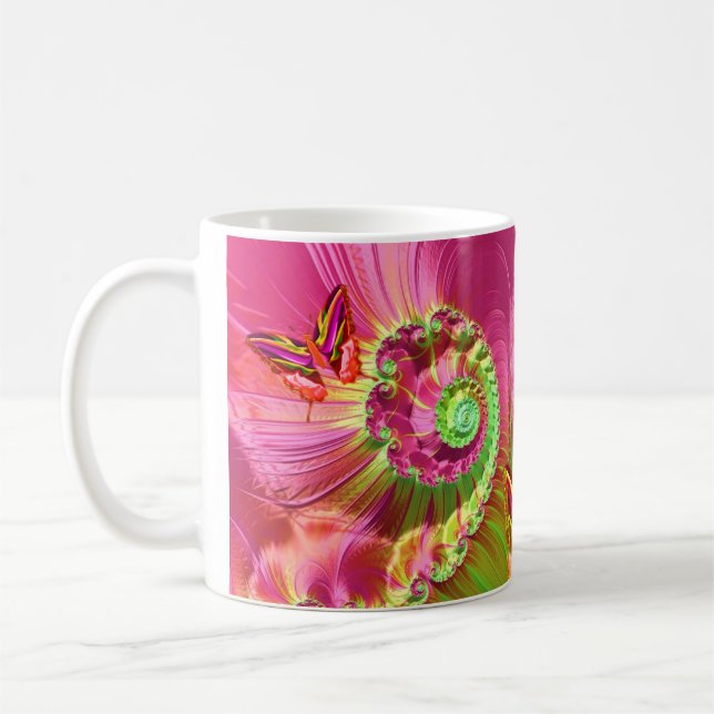 Art fractal 20 Mug (Gauche)
