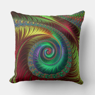 Art fractal 38 Coussin