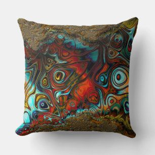 Art fractal 71 Coussin