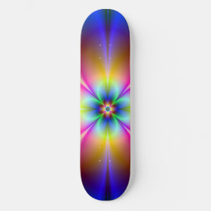 Art fractal 8 skateboard