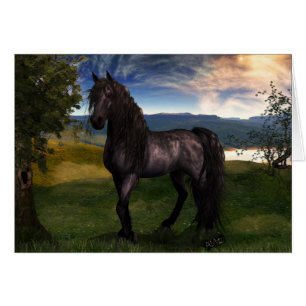 Art frison de coutume de cheval
