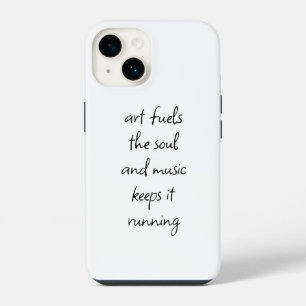 Art Fuels The Soul iPhone Case