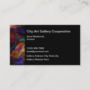Art Gallery Cooperative Business Cards
