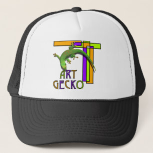 Art Gecko Trucker Hat
