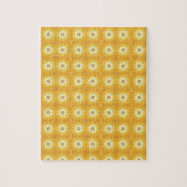 Art géométrique amusant puzzle doré puzzle (Vertical)
