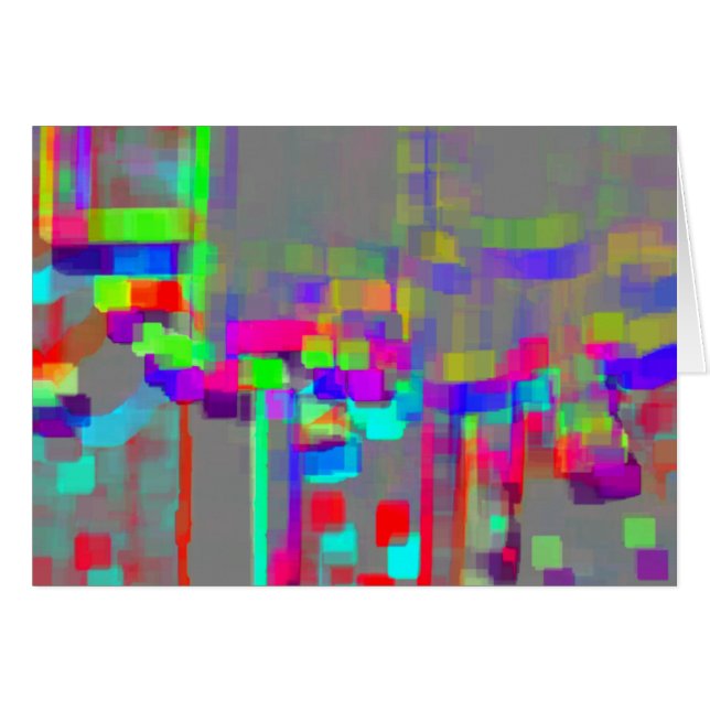 Art géométrique "Carrousel" (Devant horizontal)